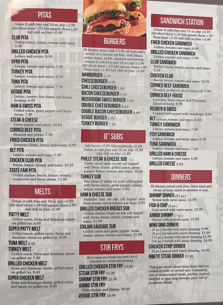 State Fair Coney Island Menu image 1