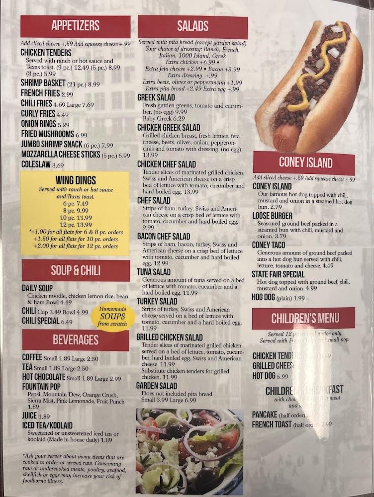 State Fair Coney Island Menu image 3